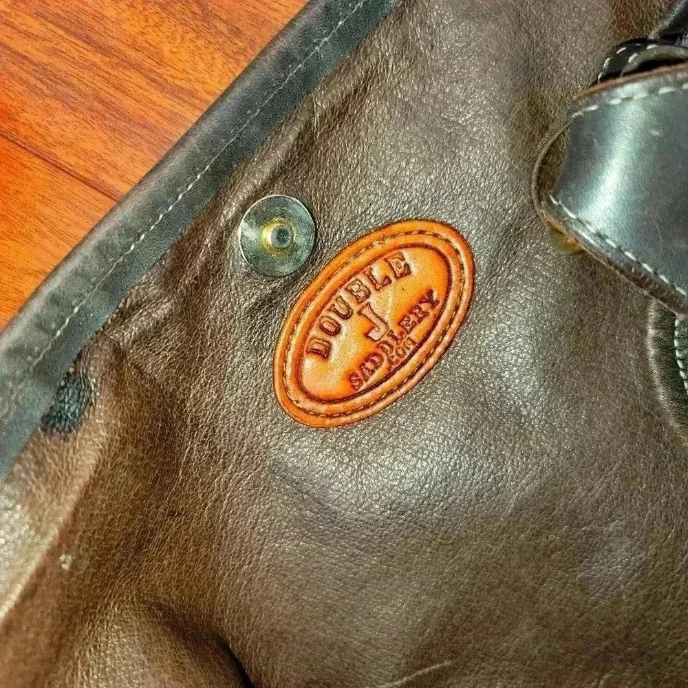 Double J Saddlery Tote Bag With Python Print - image 5